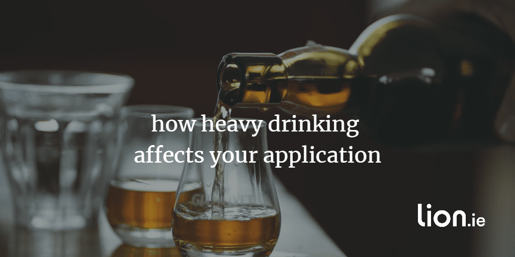 how heavy drinking affects your life insurance
