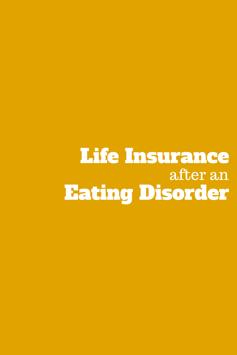 life insurance with an eating disorder