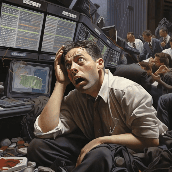stockbroker stressed