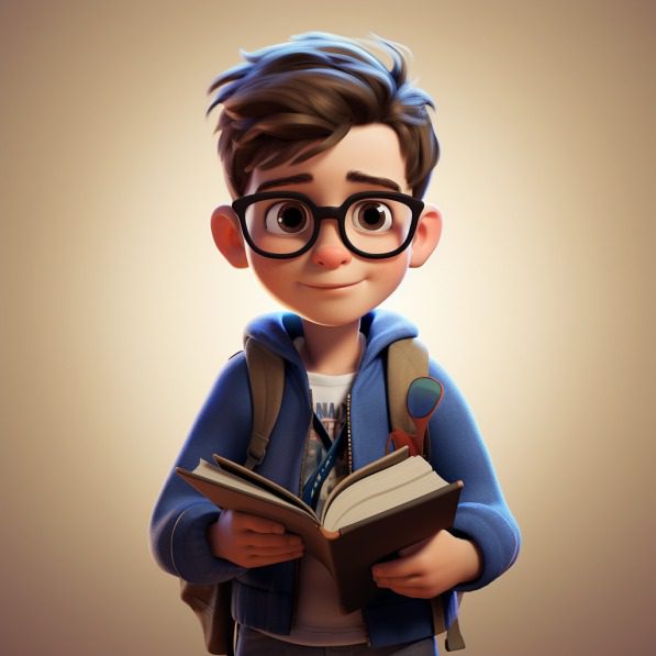 nerd kid