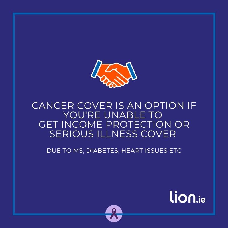 CANCER COVER FOR DIABETES