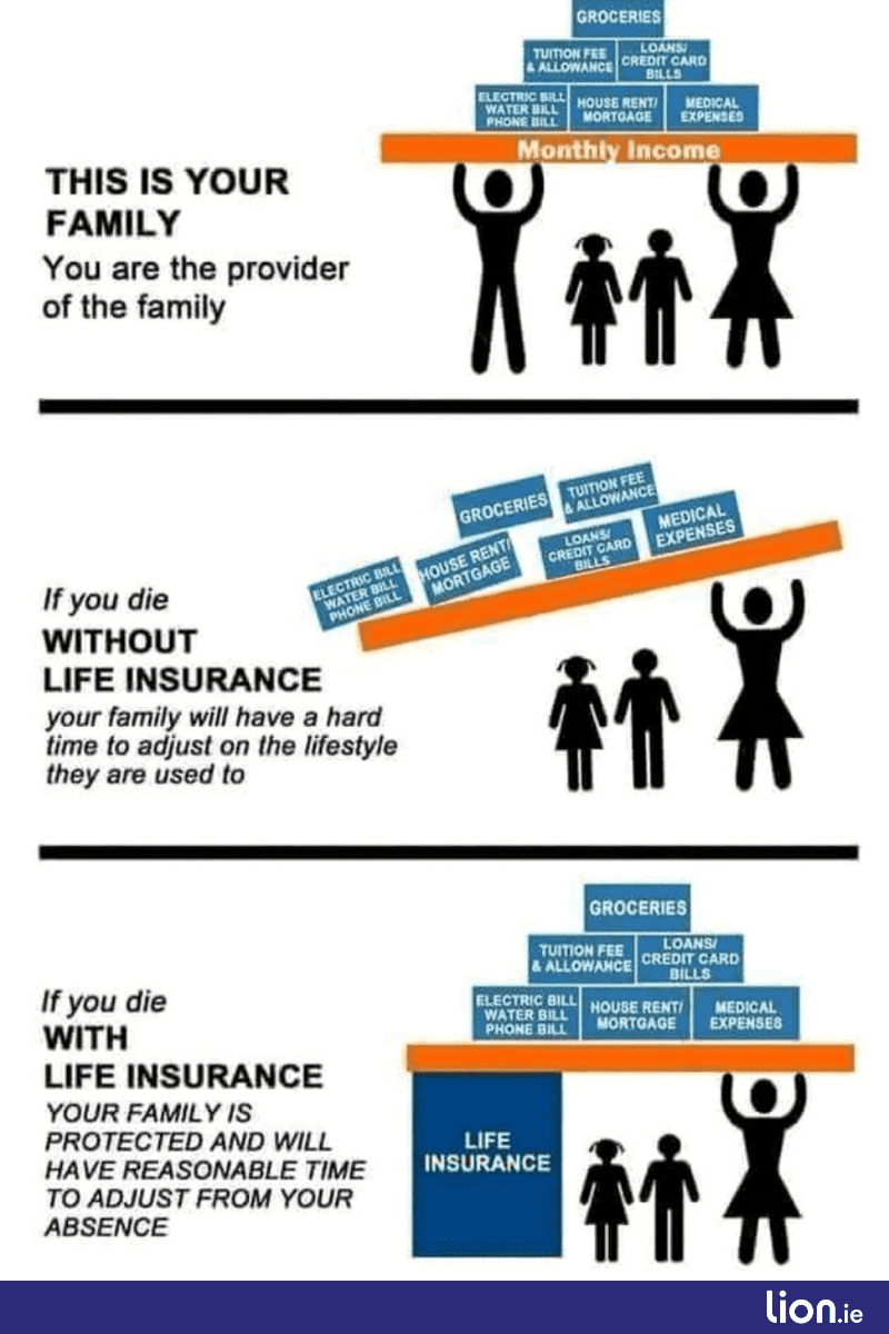 reason for life insurance illustration